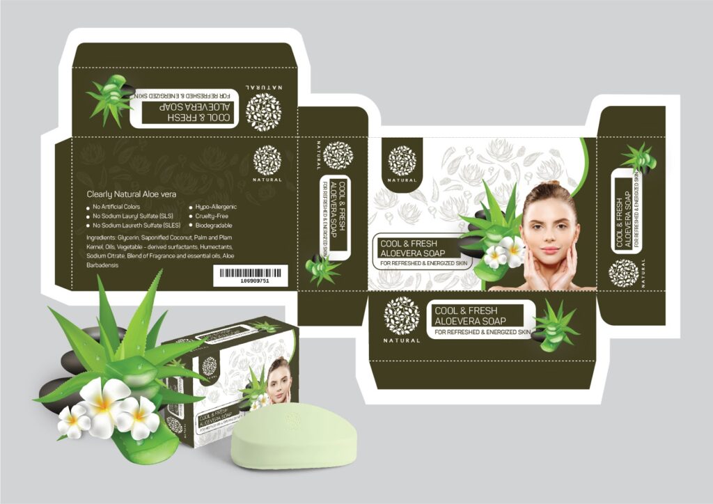 Social media post design for brand marketing