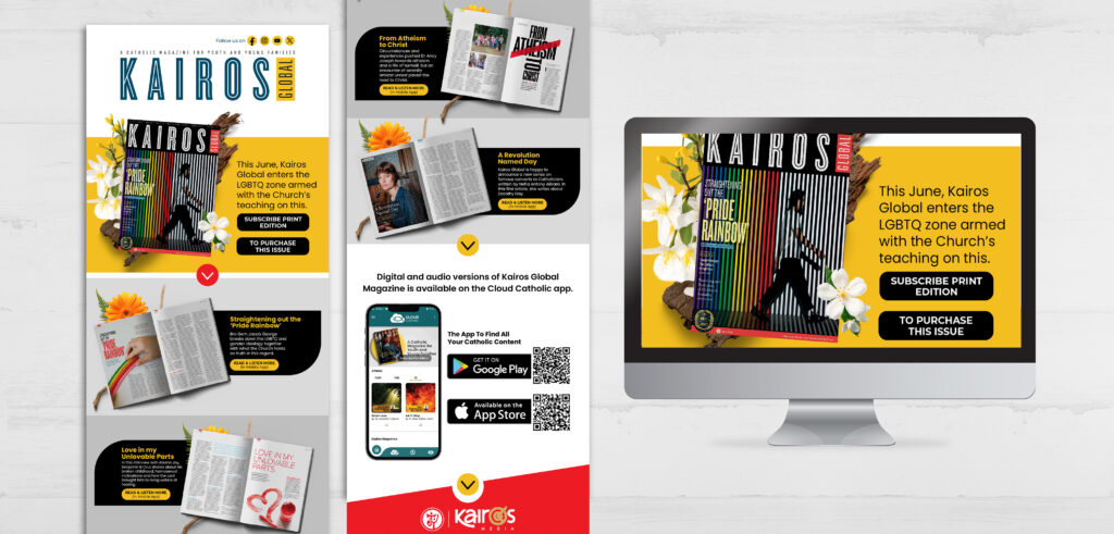 Email marketing design for digital campaign